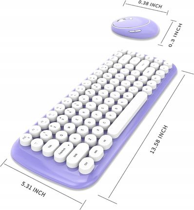 Zestaw klawiatura + mysz Letton V6060 (OA06174) - zdjęcie 2