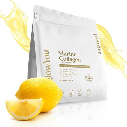 Paka Natury Glowyou Collagen Marine Kolagen 5000mg Mango 180g - zdjęcie 2