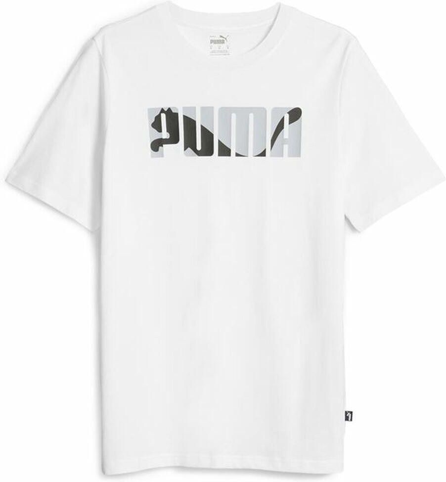 Zdjęcie Puma Koszulka Z Krótkim Rękawem Męska Graphiccs Wordin Biały - Ożarów