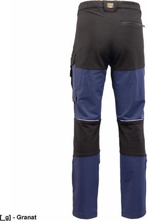 Polstar Aisp - Trail Spodnie Do Pasa 4Way Stretch Granat 50 - zdjęcie 3