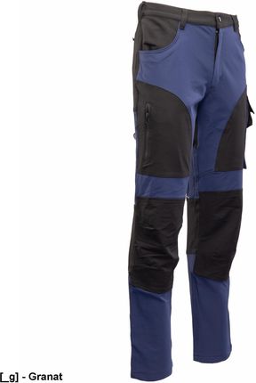 Polstar Aisp - Trail Spodnie Do Pasa 4Way Stretch Granat 50 - zdjęcie 2