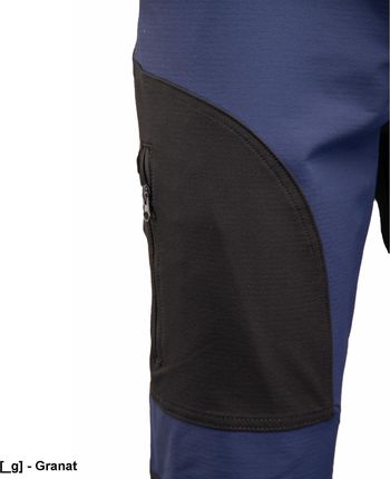 Polstar Aisp - Trail Spodnie Do Pasa 4Way Stretch Granat 56 - zdjęcie 2