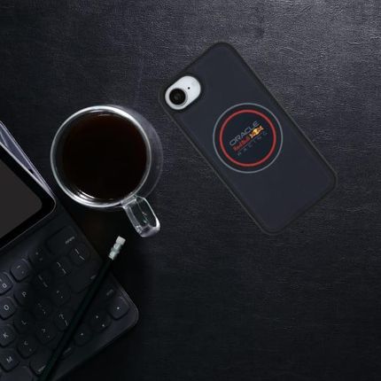 Red Bull Etui Meshed Logo And Ring Magsafe Do Iphone 16E Granatowy - zdjęcie 4