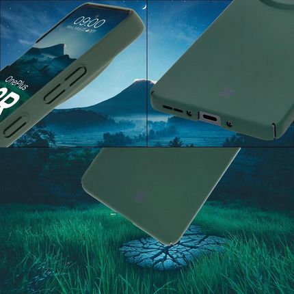 Bizon Etui Case Łupka Do Oneplus 13R Zielone - zdjęcie 2