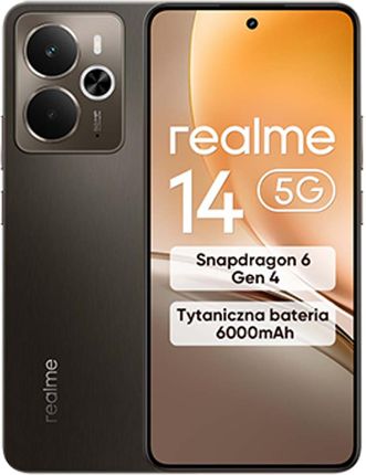 Realme 14 5G 8/256GB (12 rat za urządzenie, bez kosztów abonamentu) - zdjęcie 2