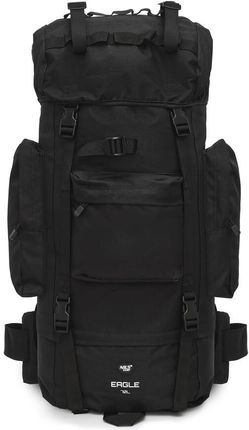 Nils Camp Plecak Turystyczny Eagle 70L Nc3901 Czarny - zdjęcie 3