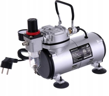 Kompresor do Aerografu Oryginał Fengda Aerograf Red Dysza 0,4mm Wąż 3m - zdjęcie 3