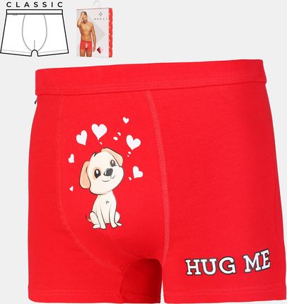 bokserki walentynkowe Hug Me rozmiar XXL | MBX600-351 - zdjęcie 2