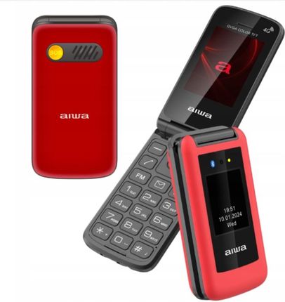 Telefon komórkowy FP-30-4G/RD Aiwa - zdjęcie 4