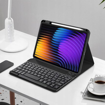 Tech-Protect Etui na Xiaomi Pad 7/7 Pro Sc Pen Czarny Klawiatura (SCPENKEYBOARDPAD77PROBLACK) - zdjęcie 3