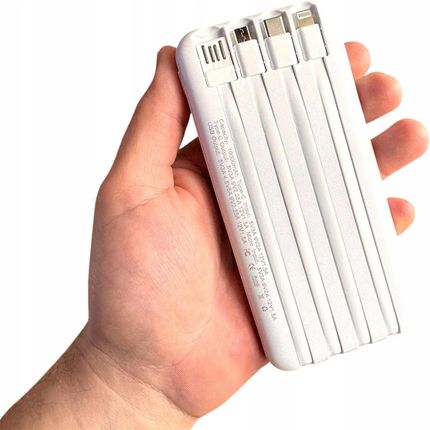 Powerbank 10000mAh 6w1 LED PD 22.5W USB-C iPhone Ładowarka Telefonu - zdjęcie 5