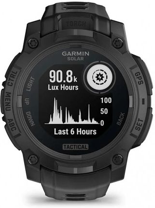 Instinct 3 45 mm Solar Tactical Czarny z czarnym paskiem - zdjęcie 3