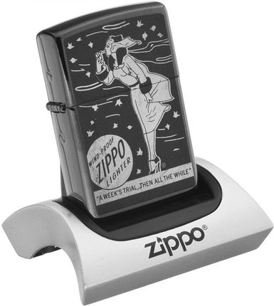 Zippo 48456 Design Black Ice Zapalniczka - zdjęcie 2