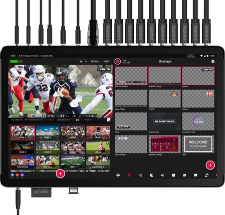 YoloBox Extreme - All-in-One Multi-Camera Live Streaming and Switching System - zdjęcie 2