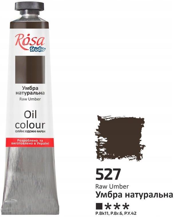 Zdjęcie Rosa Farba Olejna Raw Umber 527 45Ml - Gniew
