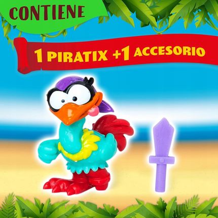 Magicbox Piratix Crazy Jungle Box 24Szt. Saszetek Z Figurką I Akcesorium - zdjęcie 3