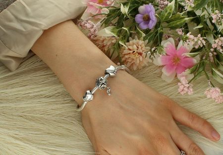 Charms Moments srebrny 925 Klucz Wiolinowy - zdjęcie 2