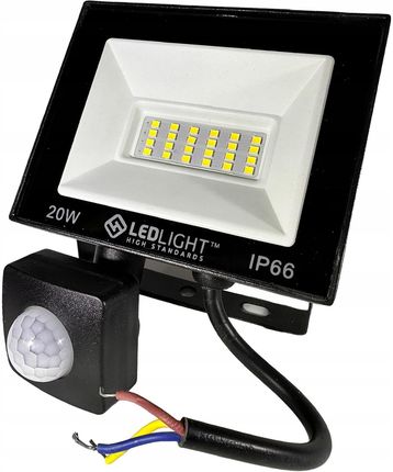 Halogen Naświetlacz Led Czujnik Ruchu Zmierzchu Reflektor Z Czujnikiem 20W - zdjęcie 5