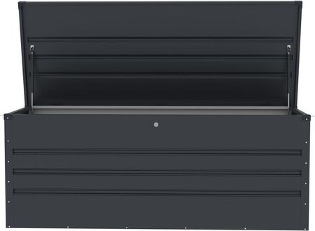 Rojaplast Metalowy Pojemnik Na Poduszki Max C 582 L 165X69X62Cm Ciemnoszary - zdjęcie 3