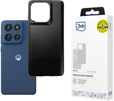3Mk Etui Matt Case Do Motorola Edge 60 Fusion Czarne - zdjęcie 2