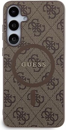Brązowe Etui Case Guess Do Galaxy S24 Plus Hardcase Z Magsafe - zdjęcie 2
