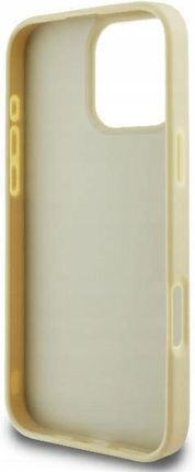 Karl Lagerfeld Etui Plecki Metal Signature Do Iphone 16 Pro Złote - zdjęcie 4