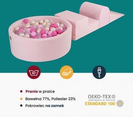 Meowbaby Piankowy Zestaw Do Zabawy Z Suchym Basen Kr3Bel0226Pl - zdjęcie 2