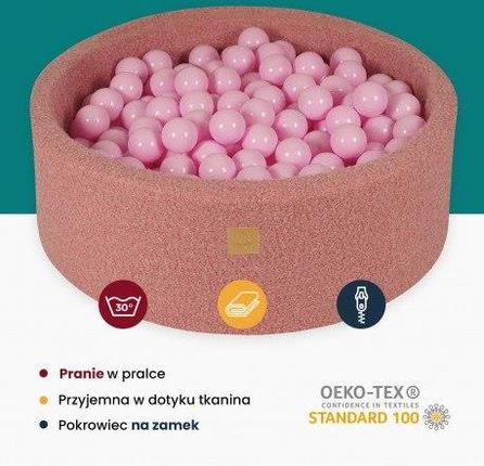 Meowbaby Okrągły Suchy Basen 90X30cm Dla Dziecka Boum03001Wpl - zdjęcie 2