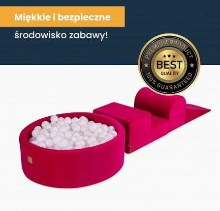 Meowbaby Piankowy Zestaw Do Zabawy Z Suchym Basen Kr3Bel0236Wpl - zdjęcie 2