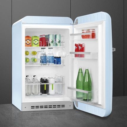 Lodówka Smeg FAB10HRPB6 jednodrzwiowa 97cm Pastelowy Błękit - zdjęcie 6