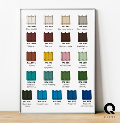 Q-Cover Farba Dach Metal Zielony Trawiasty Półmat 25l - zdjęcie 2