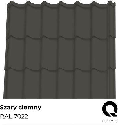 Q-Cover Farba Do Dachów Metalowych Blachy Ocynk. Stal Antracyt Satyna 5l - zdjęcie 2