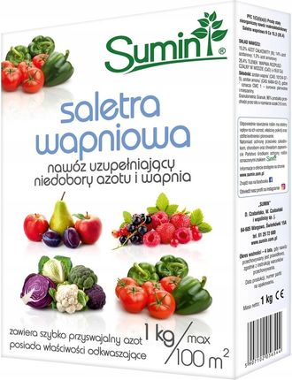 Sumin Saletra Wapniowa 1kg Szybkodziałający Łatwo Rozpuszczalny W Wodzie - zdjęcie 3