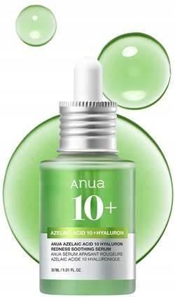 Anua Azelaic Acid 10 Hyaluron Redness Soothing Serum Serum z Kwasem Azelainowym i Hialuronowym 30ml - zdjęcie 3