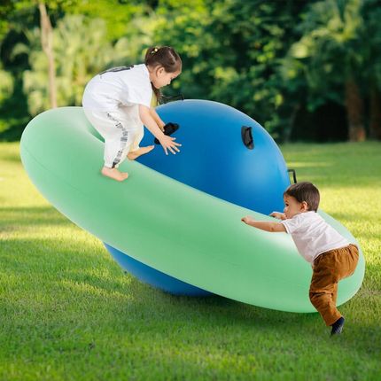 Costway Dmuchany Bujak Dla Dzieci 223X123Cm Plac Zabaw - zdjęcie 3