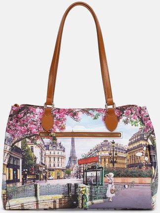 Klasyczna torebka damska - YNOT YES-594S5 EMILY IN PARIS - zdjęcie 3