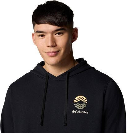 Bluza z kapturem męska Columbia TREK czarna 2018494018 - zdjęcie 3