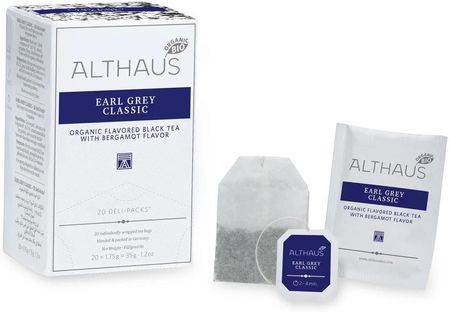 Althaus Earl Grey Classic Deli Pack 20 Saszetek - zdjęcie 2