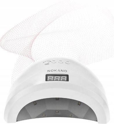 Nokano Lampa Uv Led 48W Sensor Ruchu LCD Low Heat Pedicure - zdjęcie 2