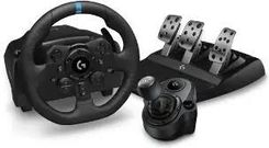 Zdjęcie Produkt z Outletu: Logitech G923 Se Shifter Combo Z Pedałami Do Ps5, Ps4, Pc Force Feedback (991000531) - Lubin