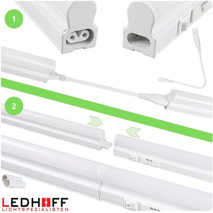 Ledhoff Lampa Podszafkowa Meblowa 120cm 16W Listwa Ze Zmienną Barwą B2433 - zdjęcie 5