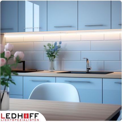 Ledhoff Lampa Podszafkowa Meblowa 120cm 16W Listwa Ze Zmienną Barwą B2433 - zdjęcie 6