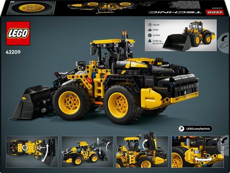 LEGO Technic 42209 Ładowarka kołowa Volvo L120 Electric - zdjęcie 2