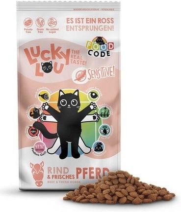 Lucky Lou Food Code Sensitive Wołowina & Konina 1,7kg - zdjęcie 3