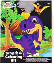 Zdjęcie Grafix Kolorowanka Magiczna Zdrapka Dinozaur - Brzesko