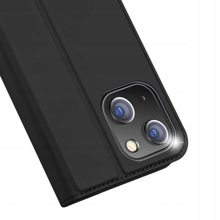 Etui z klapką i portfelem Dux Ducis Skin Pro do iPhone 15 czarne - zdjęcie 2