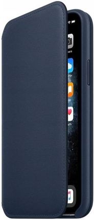 ODKRYJ NOWE MOŻLIWOŚCI W SUPER CENIE Apple Skórzane etui folio do iPhone 11 Pro – otchłanny błękit - zdjęcie 2
