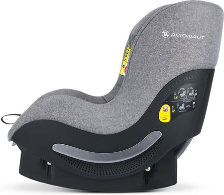 Avionaut Aerofix RWF Airflow i-Size 61-105 cm ~9-18 kg Grey - zdjęcie 2