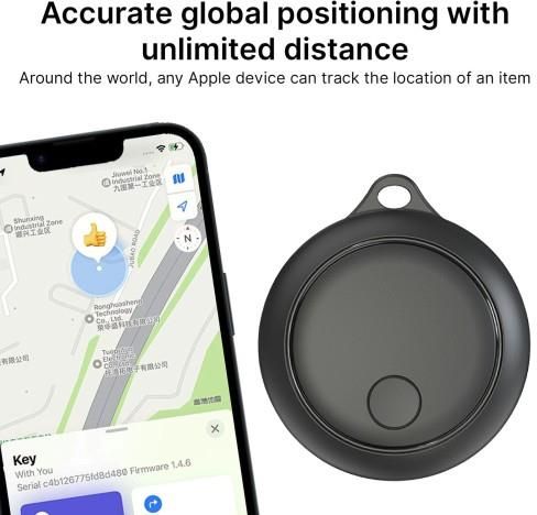 Zdjęcie SMART TAG LOKALIZATOR Bluetooth iOS Apple Tag GEMBIRD CZARNY - Lubsko
