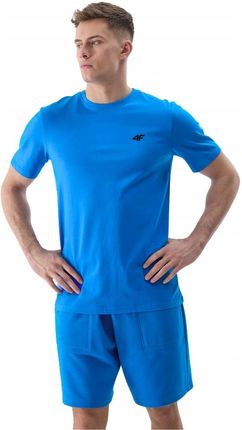 Koszulka Męska 4F T-shirt Podkoszulek Bluzka Sportowa Na Co Dzień - zdjęcie 3